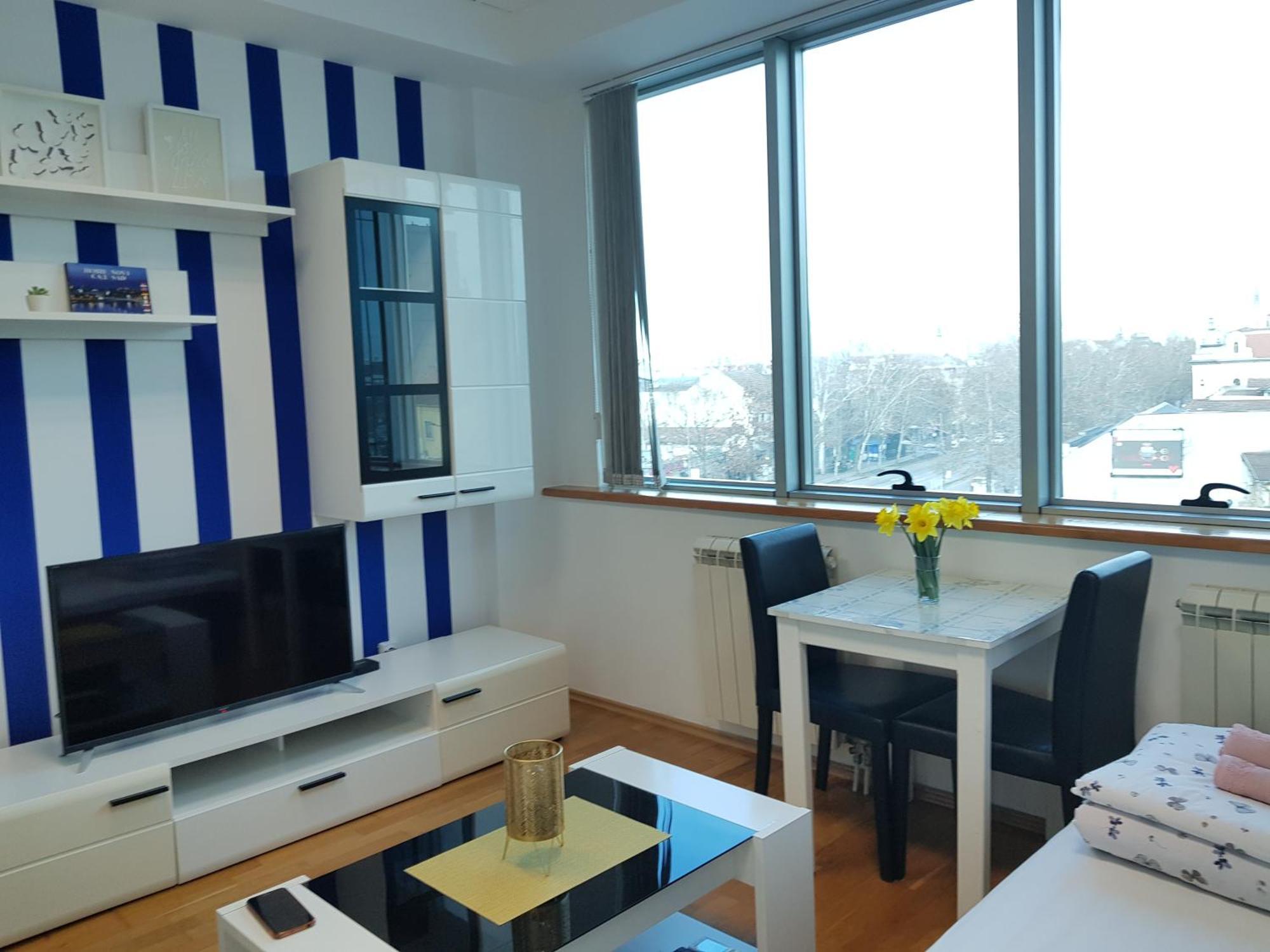 Central Apartment With 24-7 Building Security Novi Sad Dış mekan fotoğraf